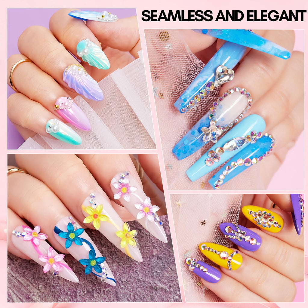 Makartt Rhinestone Glue for Nails: Super Strong Gel Nail Glue for Nail Charms Gems Decorations, 3D Gel Nail Art Bling Jewel Diamonds for Salon & DIY Manicure, 30ML UV Lamp Cured Need Beauty Gifts