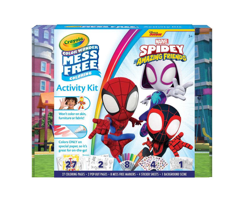Crayola Color Wonder Gabby's Dollhouse Activity Kit, Mess Free Coloring Set for Toddlers, Travel Activities & Toys, Gifts for Girls & Boys