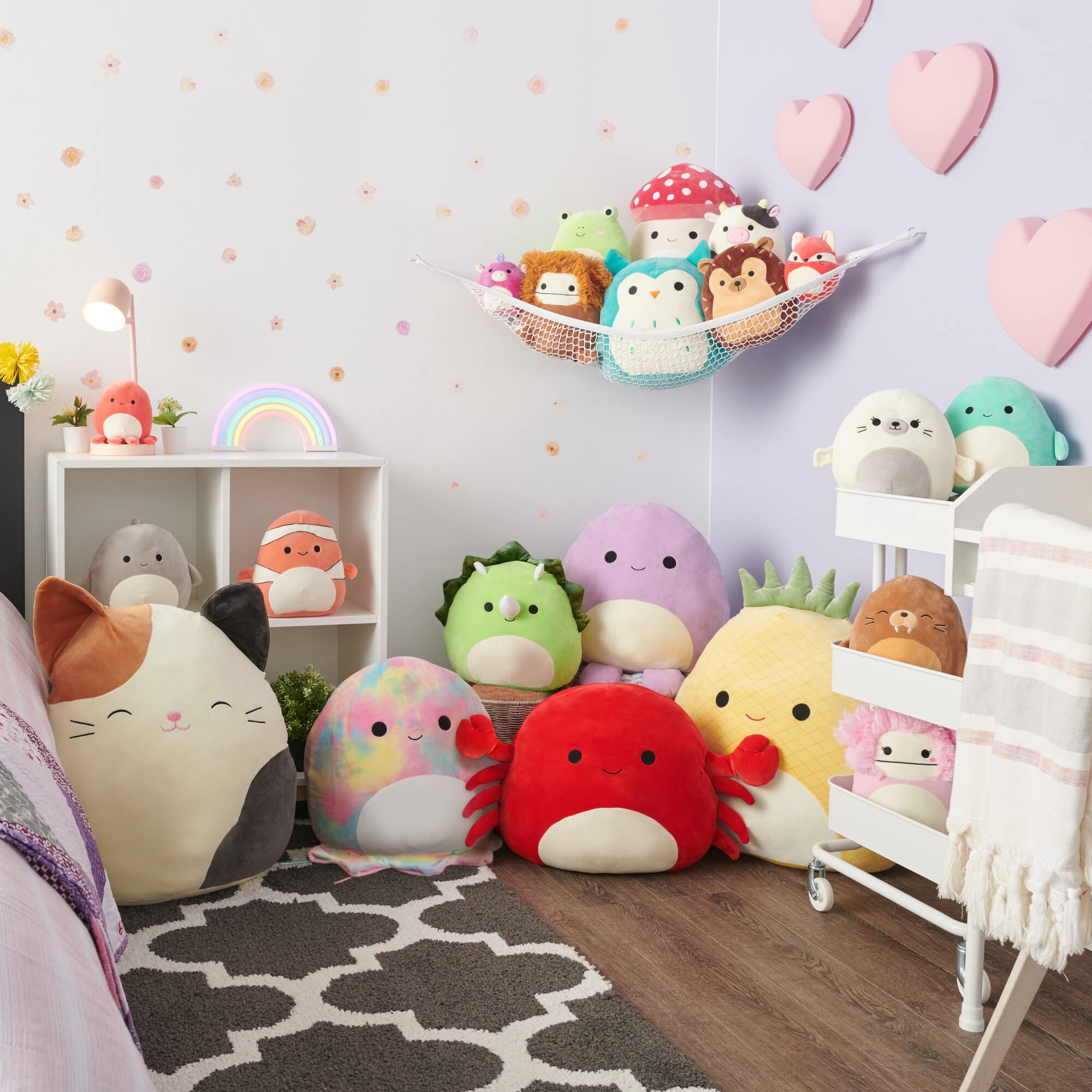Squishmallows Original 12-Inch Joy Purple Sugar Glider - Official Jazwares Plush
