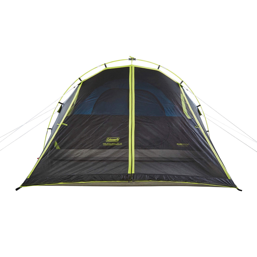 Coleman Carlsbad Dark Room Tent with Screened Porch, 4/6 Person Tent Blocks 90% of Sunlight to Keep Inside Cool, Weatherproof Shelter with Easy Setup
