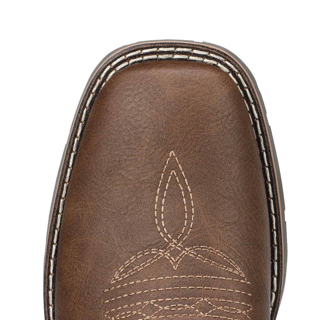 Cowboy Boots For Men - Western Boot Men's Cowboy Boots With Square Toe | Cowboy Western Boot | Pull-on Boots| Old West Style Embroidered