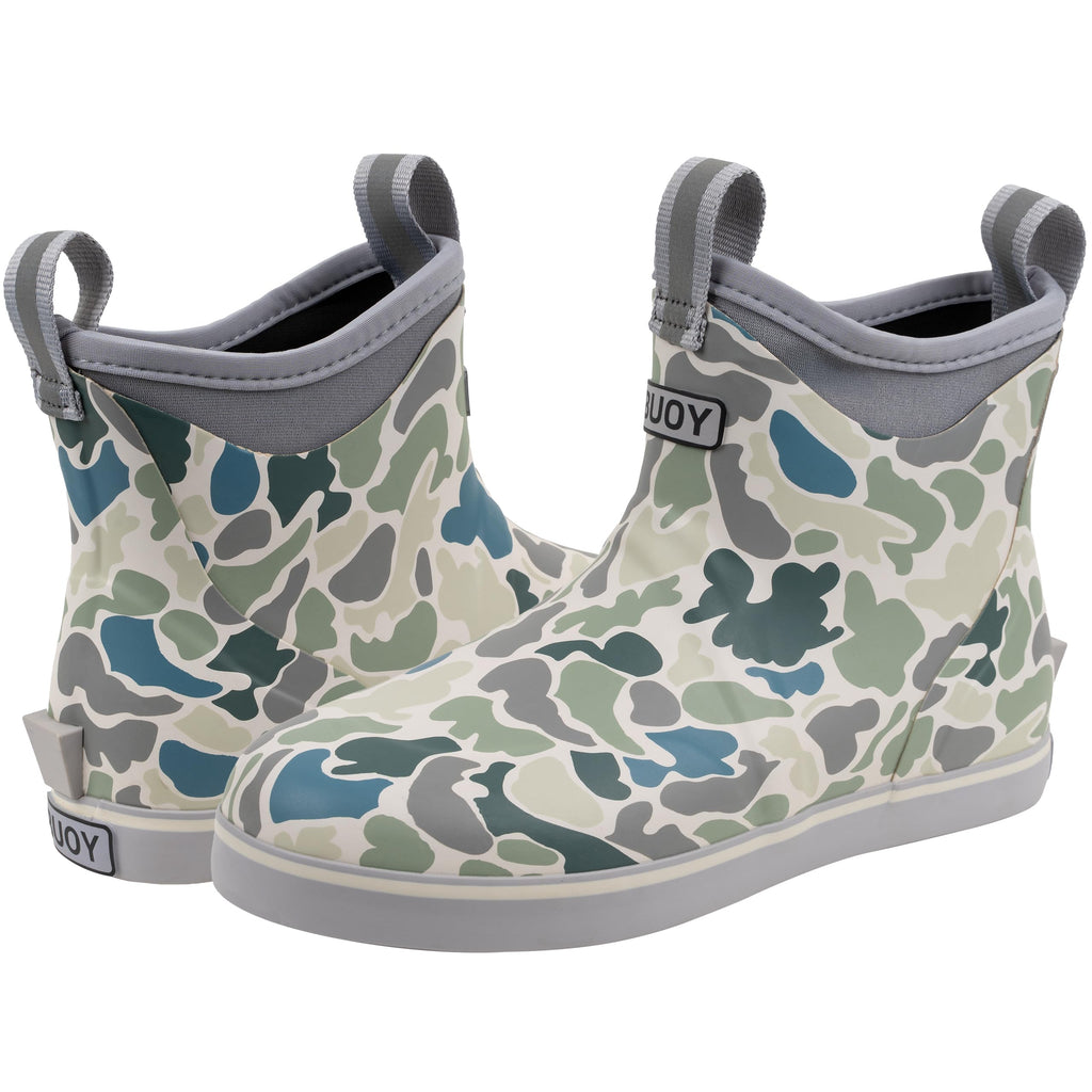 Buoy Boots Womens Waterproof Deck Ankle Rain Boots