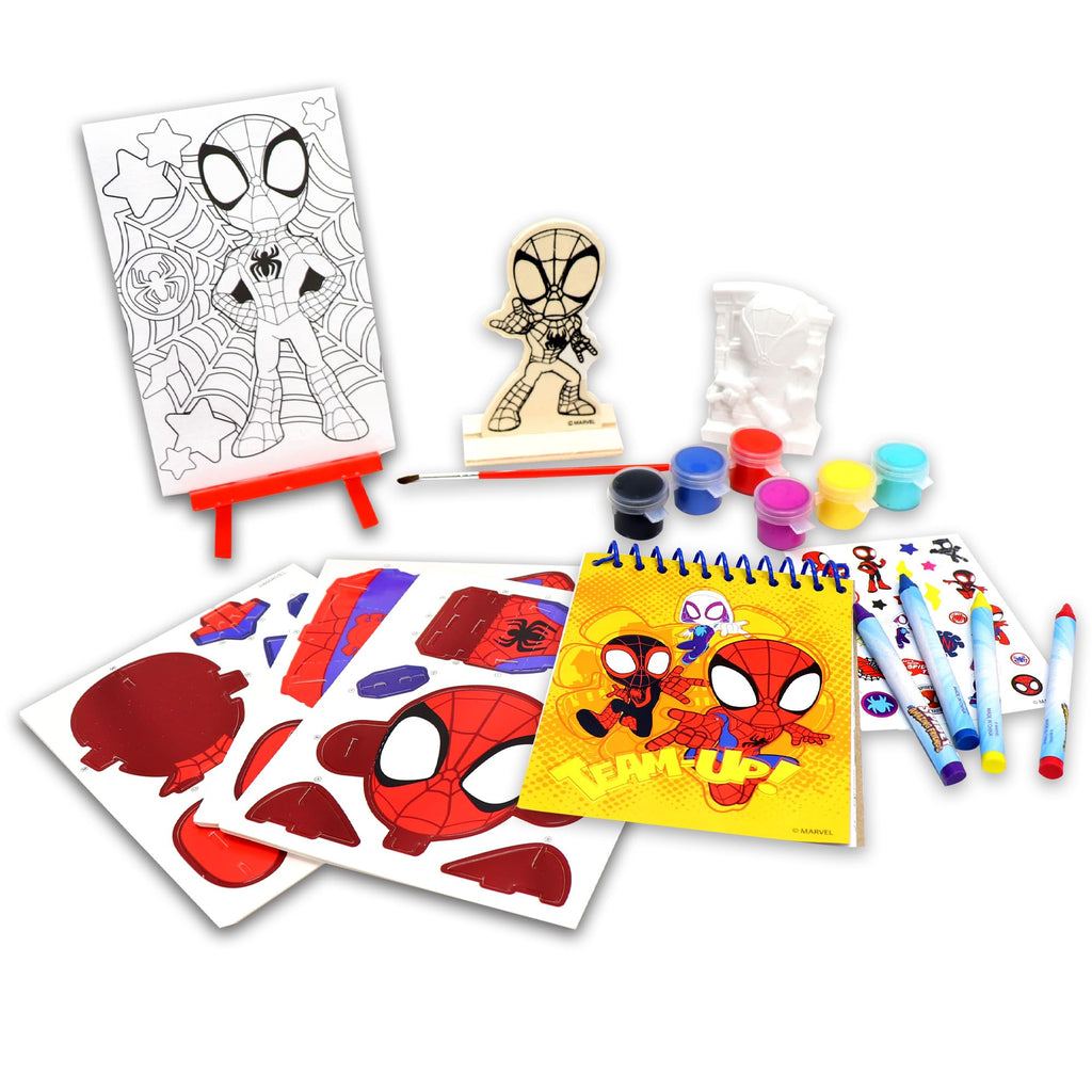 Tara Toys Gabby's Dollhouse 5-in-1 Creativity Tub Multi-Activity Art Kit for Kids with Coloring, Stamps, Stickers, and Fun Craft Materials Great Gift for Girls Ages 3+
