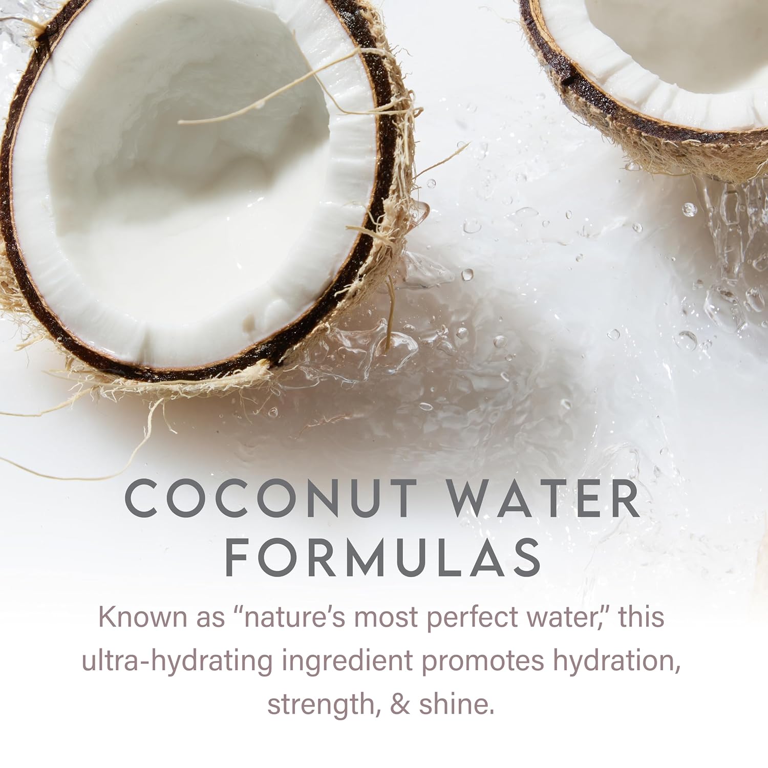 ALURAM Coconut Water Shine Serum, Frizz Elimination & Radiant Gloss for All Hair Types, 2 Fl Oz