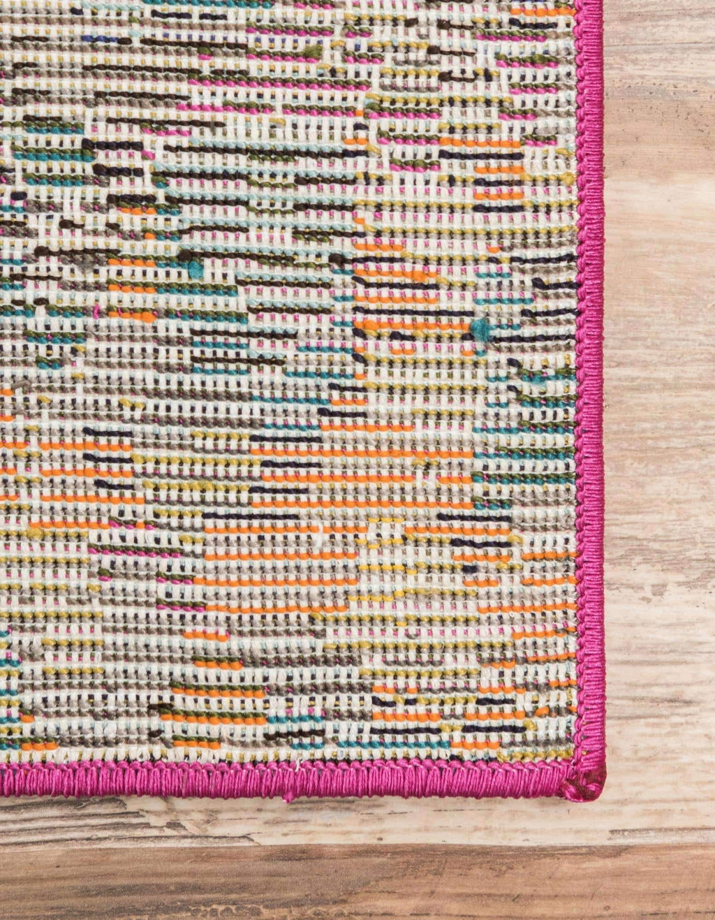 Unique Loom Jardin Collection Colorful, Vibrant, Abstract, Modern Area Rug (2' 0 x 3' 0 Rectangular, Multi/ Blue)