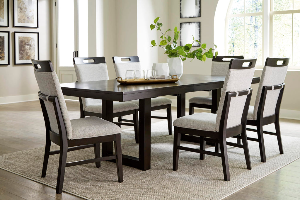 Signature Design by Ashley Chalanna Solid Wood Frame Dining Chair, Set of 2, White