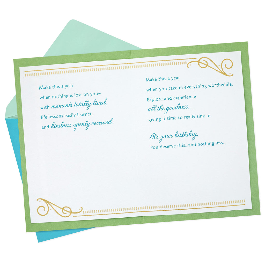 Hallmark Signature Birthday Card (Best Birthday Ever)