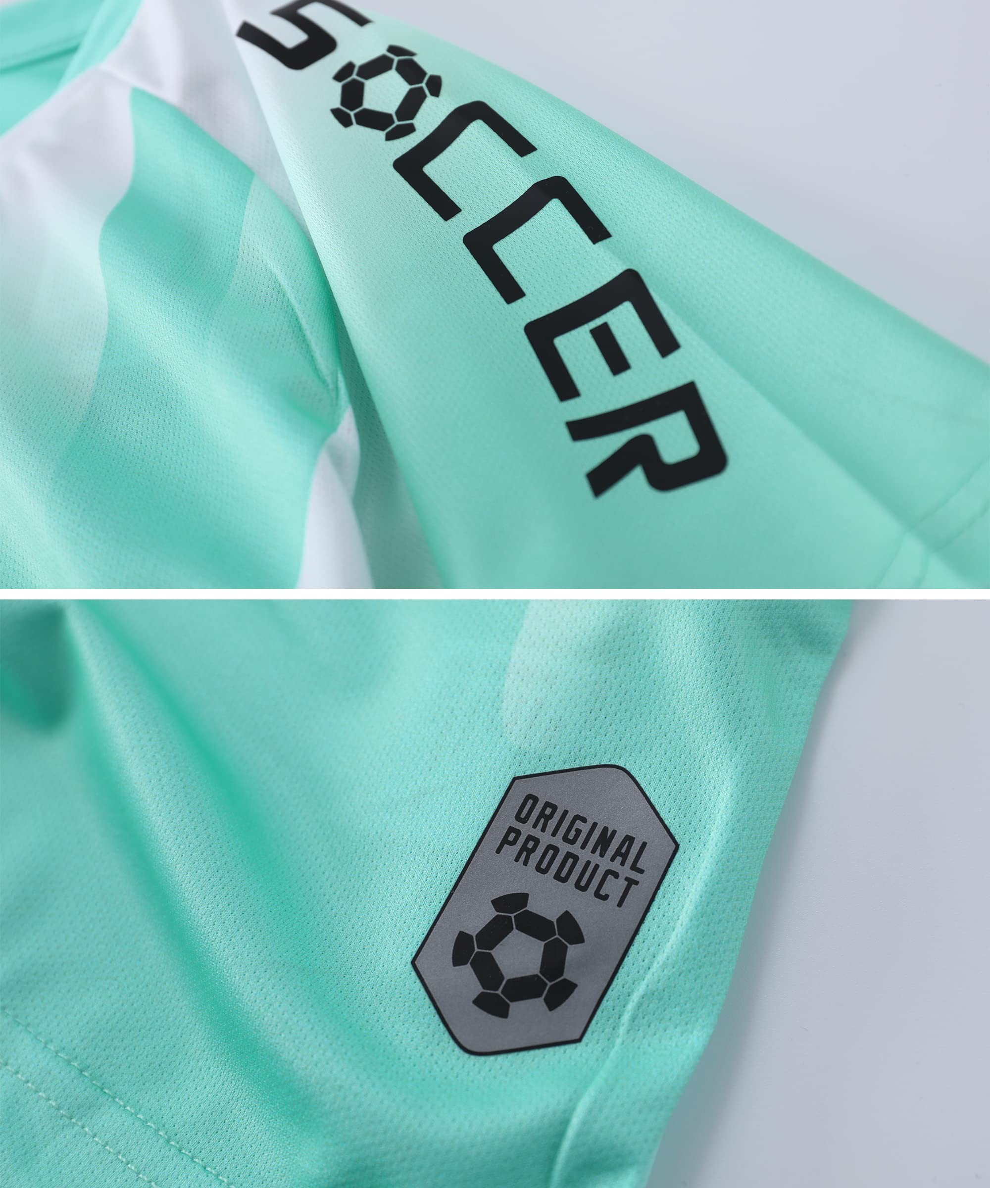 M2C Boys 2-Pack Jersey Soccer Knit Set Sport Team Uniform Shirt and Shorts