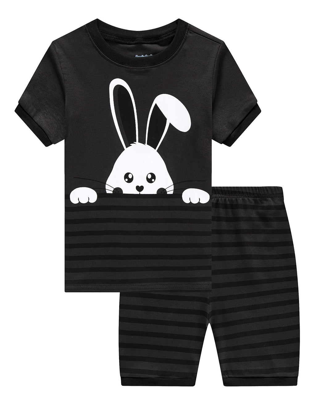 Family Feeling Boys Summer Pajamas Sets Short 100% Cotton Pjs