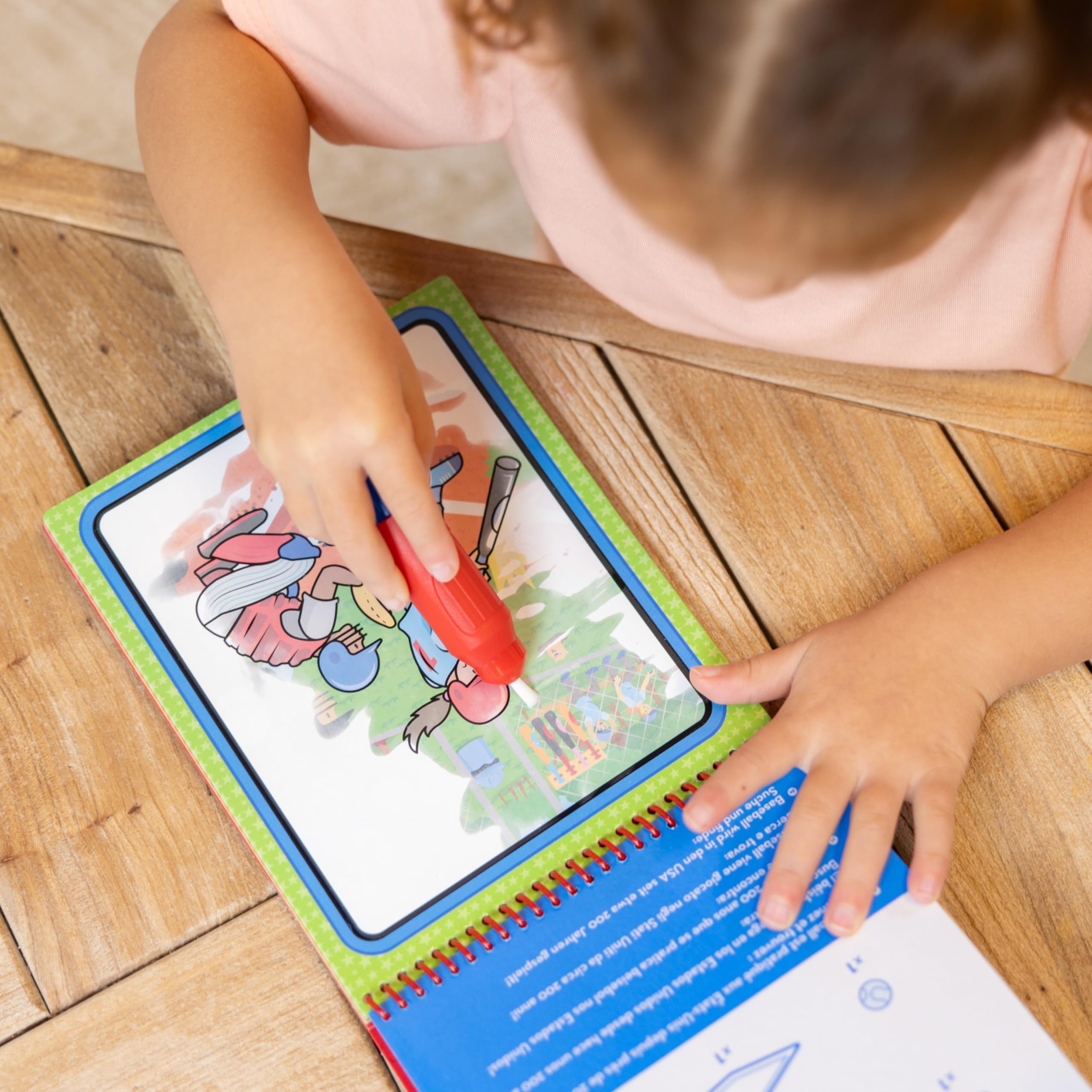 Melissa & Doug On The Go Water Wow! Reusable Water-Reveal Activity Pad – Adventure