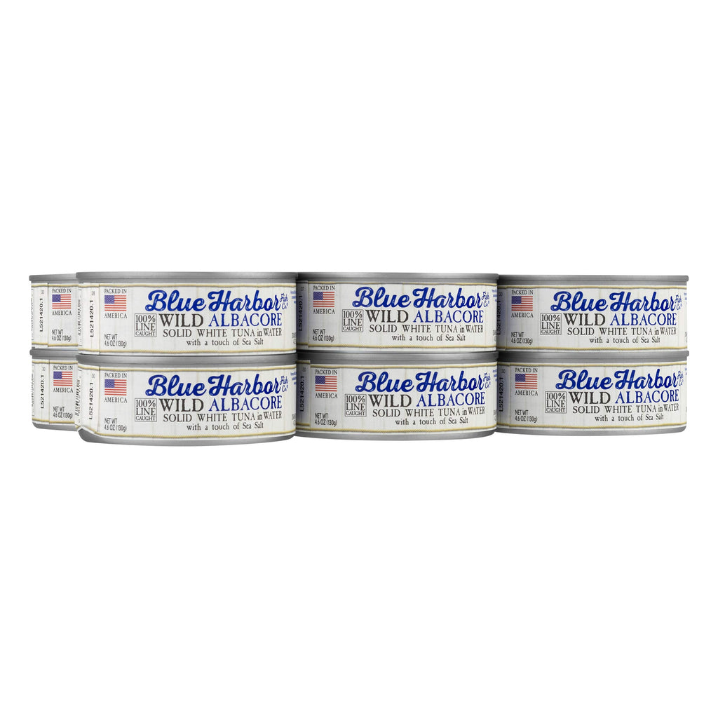 Blue Harbor Fish Co. Wild Albacore Tuna in Water with No Salt Added, 4.6 Ounce
