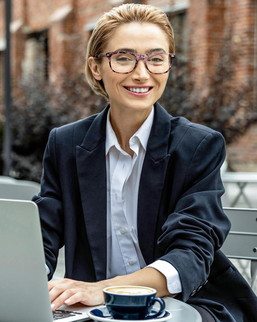 JOLISU Reading Glasses For Women - 5 Pack Stylish Readers For Womens Men Spring Hinge Eyeglasses -Blue Light Blocking Protection Frame (0.50)