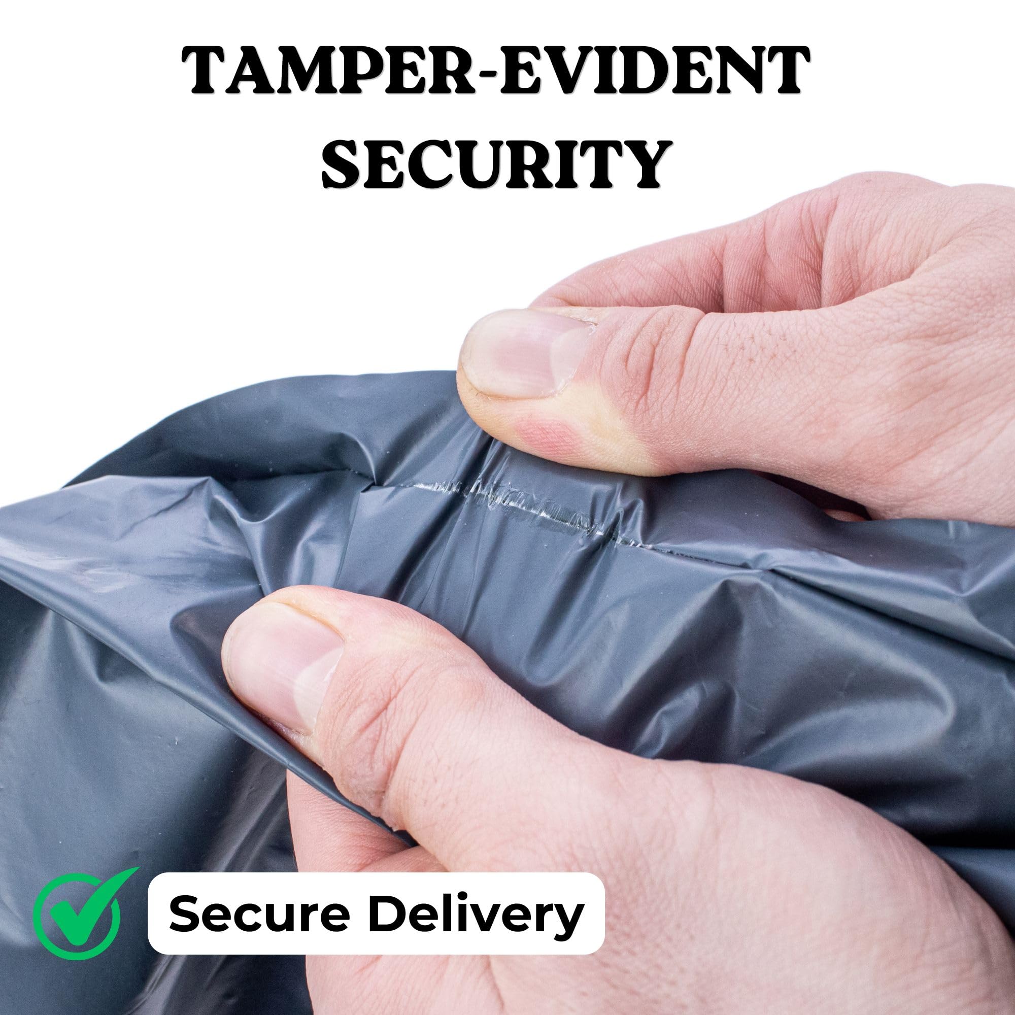 5 Large Shipping Bags 17x24 | Jumbo Poly Mailers for clothes | Strong Thick Mailing Bags with Self Adhesive | Self Sealing Shipping Envelopes