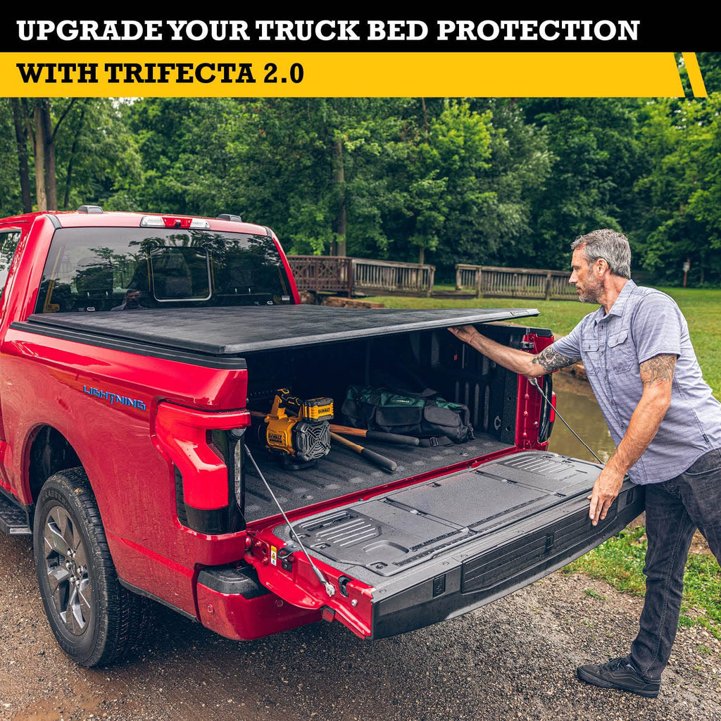 RealTruck Extang Trifecta 2.0 Soft Folding Truck Bed Tonneau Cover | 92456 | Fits 2019-2026 Chevy/GM Silverado/Sierra (w/o Factory toolboxes or MultiPro Tailgate) 5' 10" Bed (69.9")