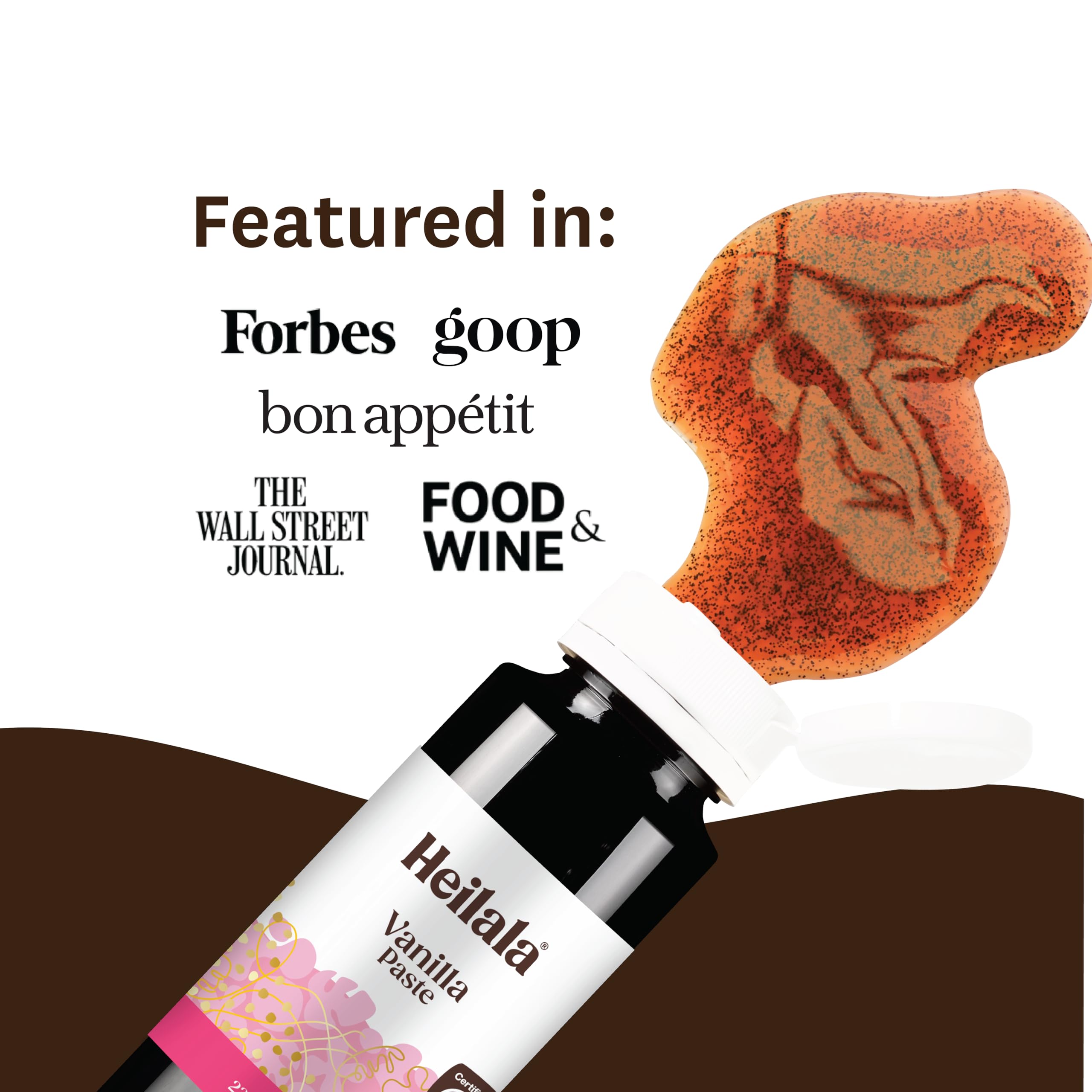 Vanilla Bean Paste with Gift Box - Giftable Vanilla Paste from Heilala Vanilla, Perfect for Friends, Family or the Chef in your Life Using Sustainably and Ethically Sourced Vanilla Beans - 2.29 oz