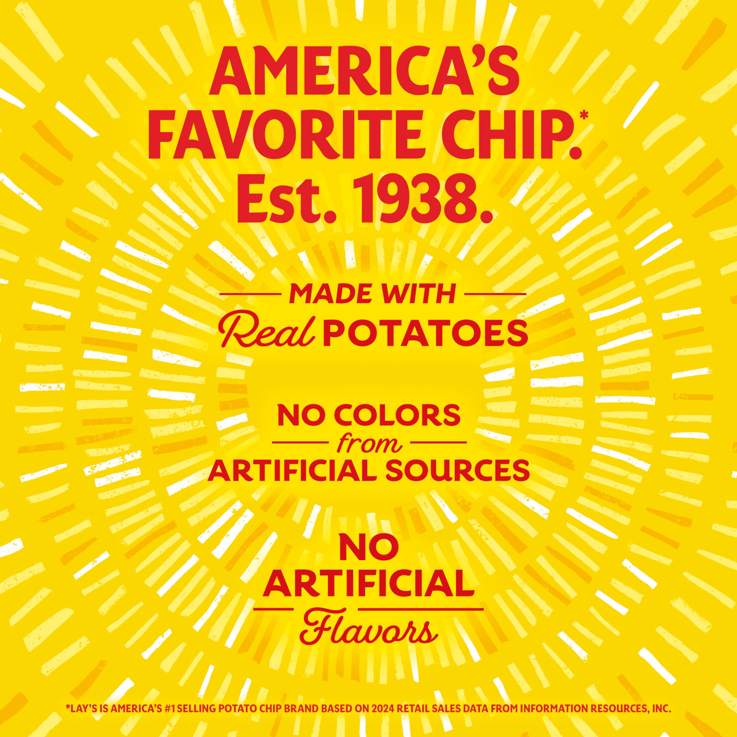 Lay's Barbecue Flavored Potato Chips, 12.5 Oz
