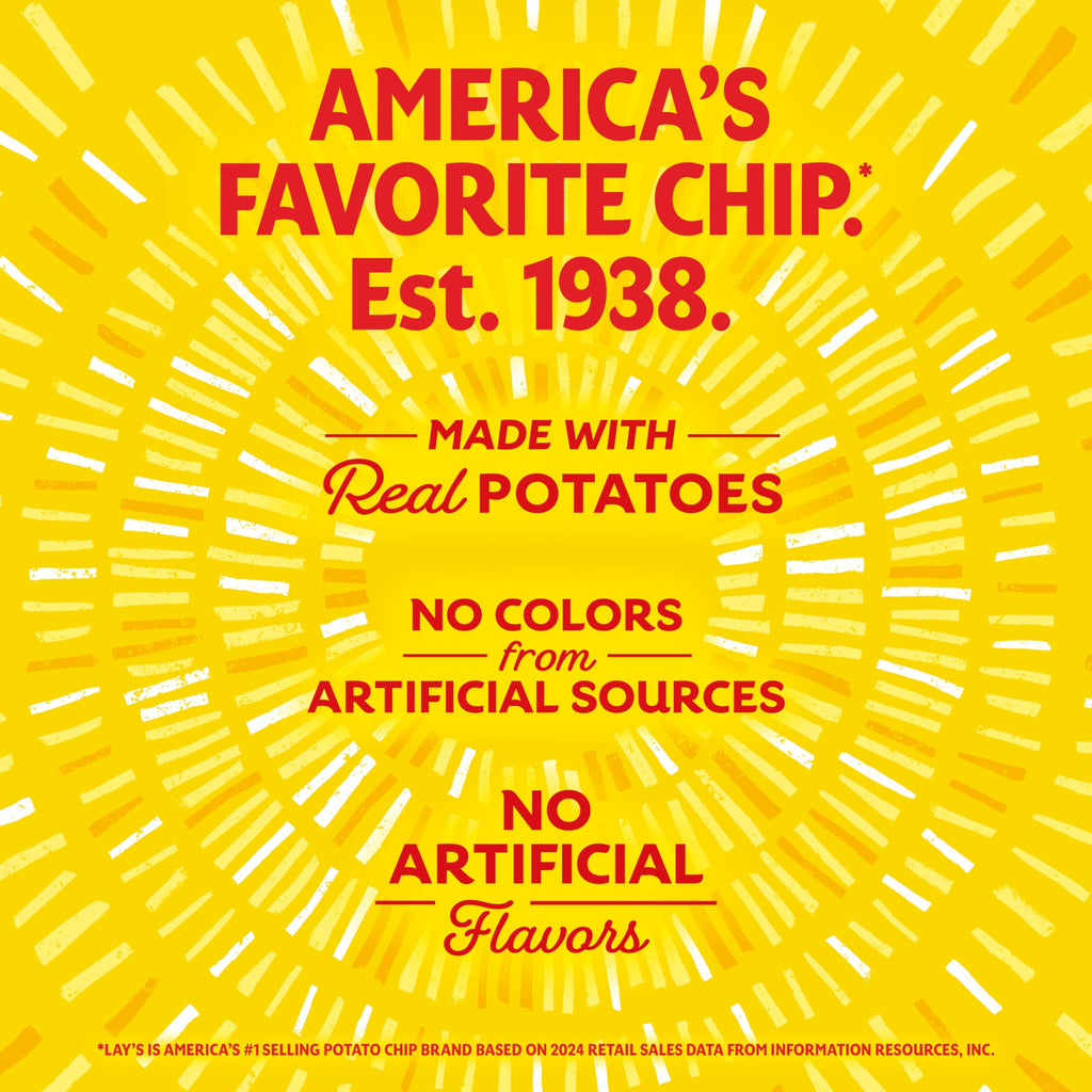 Lay's Barbecue Flavored Potato Chips, 12.5 Oz