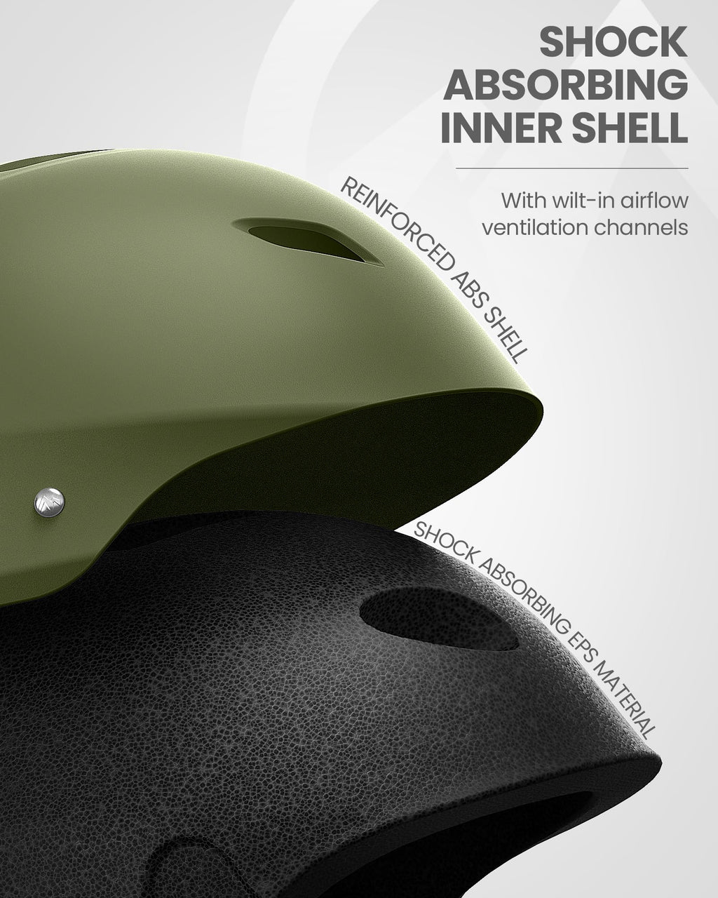 OutdoorMaster Kelvin Ski Helmet - Snowboard Helmet for Men, Women & Youth