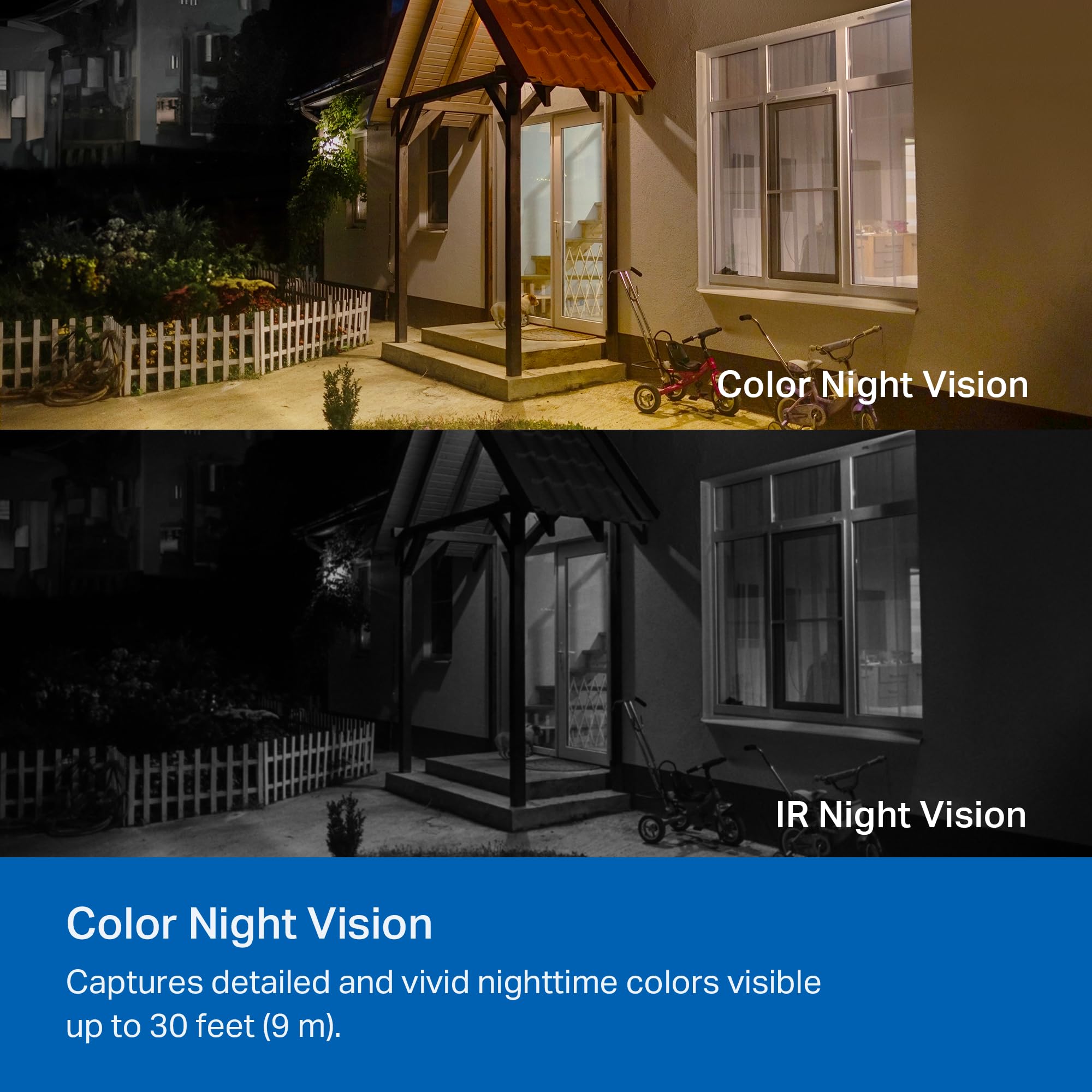 Tapo by TP-Link Wireless Outdoor Security Camera, 1080P, Up to 180 Days Battery Life, Free Person Detection, SD/Cloud Storage, Spotlight Color Night Vision, Alarm, No Hub Needed, Black, C403