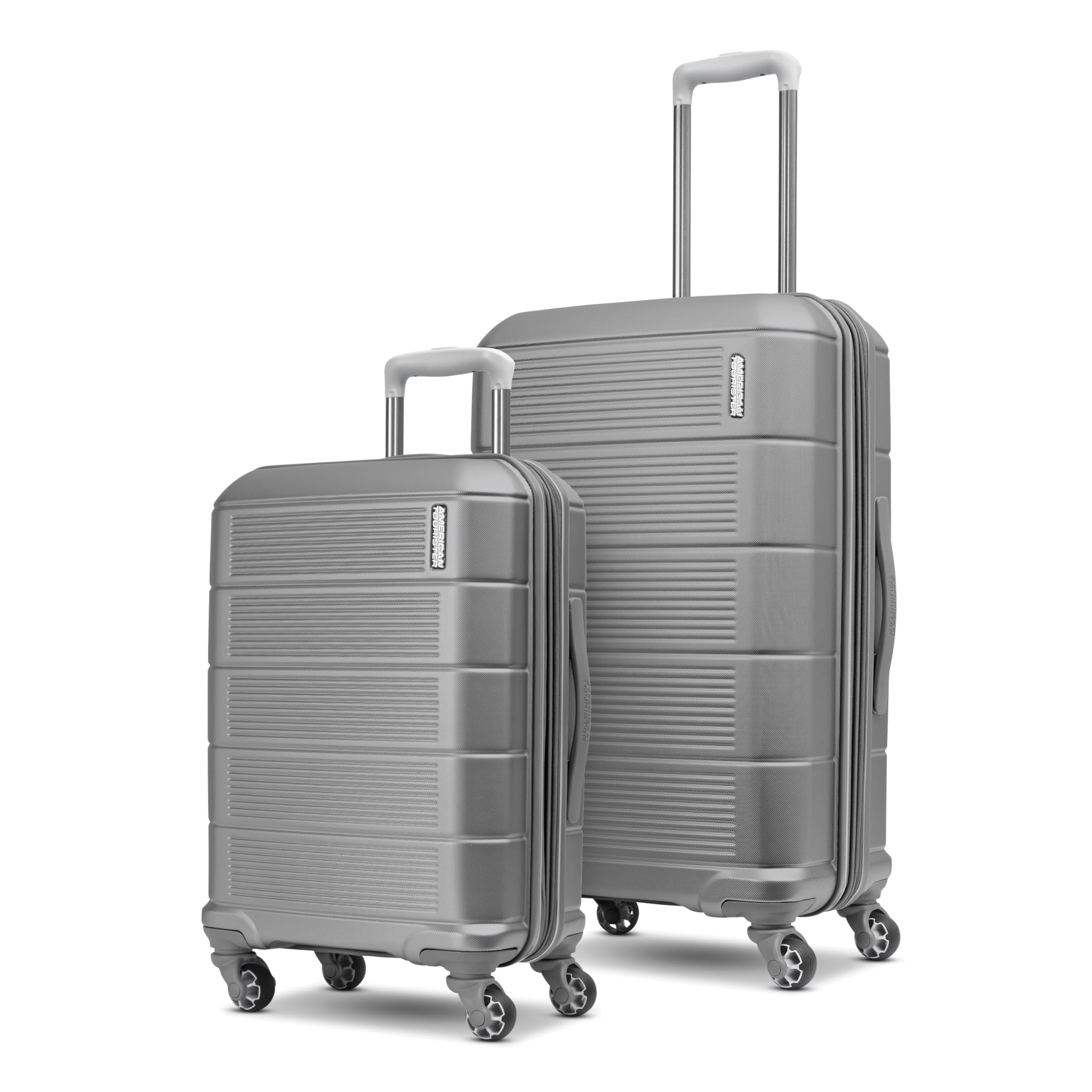 American Tourister Stratum 2.0 Expandable Hardside Luggage with Spinner Wheels, 2-Piece Set 20/28, Blue