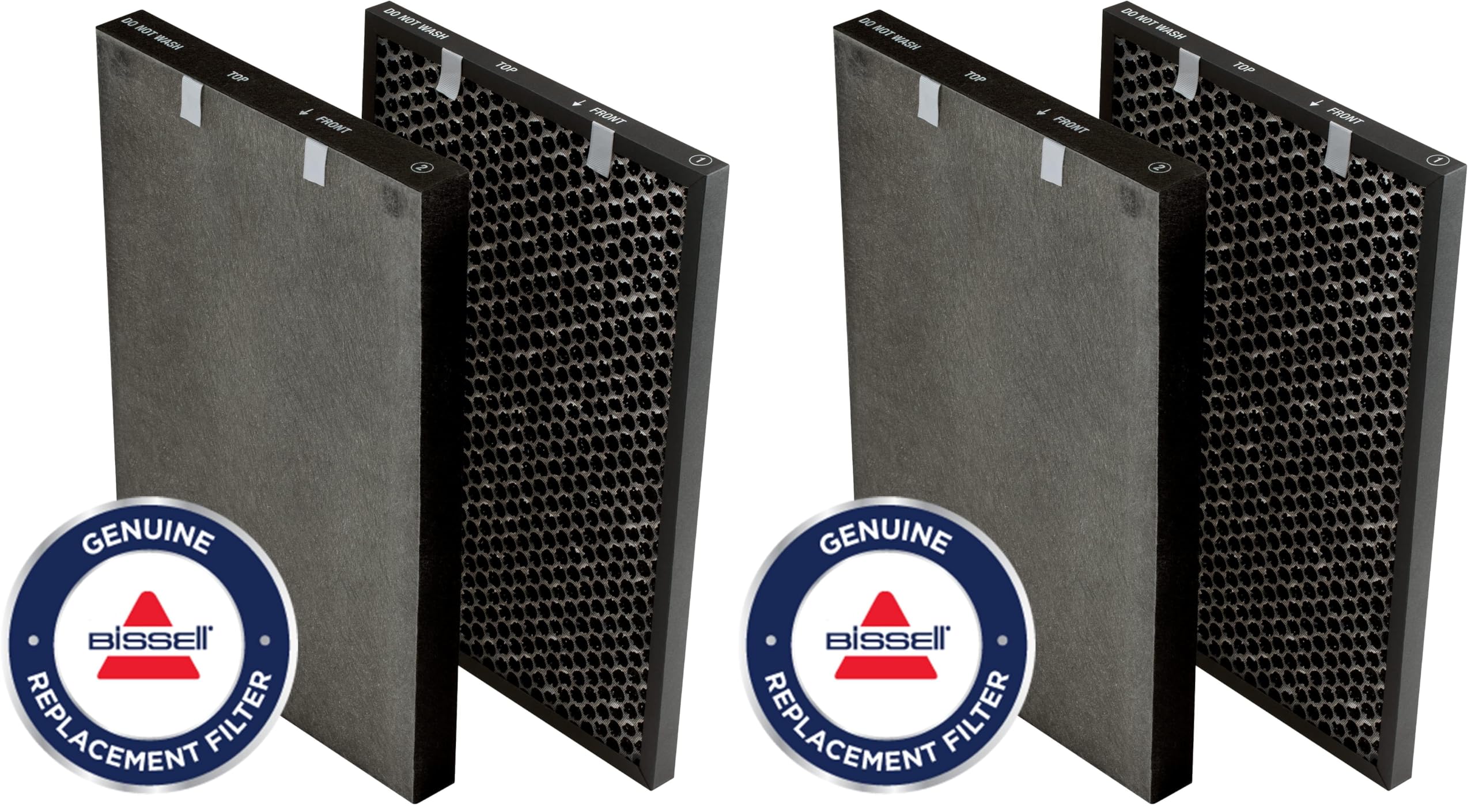 BISSELL air220 Air Purifier Replacement HEPA + Pre-Filter and Activated Carbon Filter Pack, New Genuine OEM Part, 3315, Black