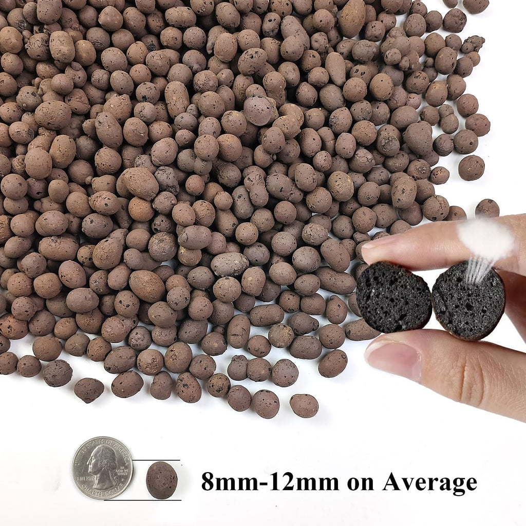 FANTIAN 2 lbs Red Lava Rocks for Plants,1/4 Inch Crush Volcanic Rock Gravel Potting Mix for Succulent Cactus Bonsai Aquarium Fire Pits and Garden Landscaping