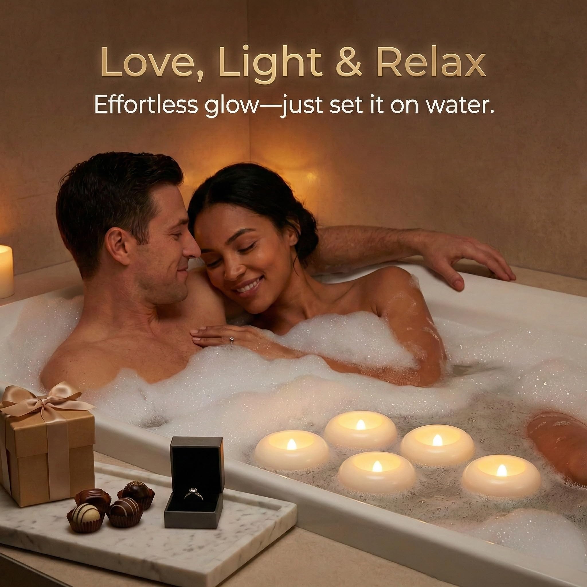 Aignis 12-Pack Waterproof Flameless Candles, 2.2" Slim Plastic Battery Operated LED Pillar Candles with 2 Remotes & Timers, Melt-Proof Fake Electric Candles for Outdoor Patio, Wedding, Home Decor