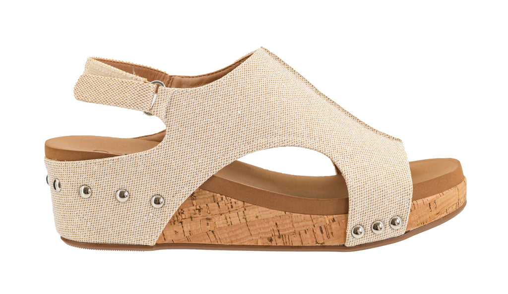 Corkys Footwear Volta Wedge - Chic Elegance Meets All-Year Comfort with a 2-Inch Cork Heel and Marshmallow Insole for Stylish Everyday Wear and All-Day Comfort