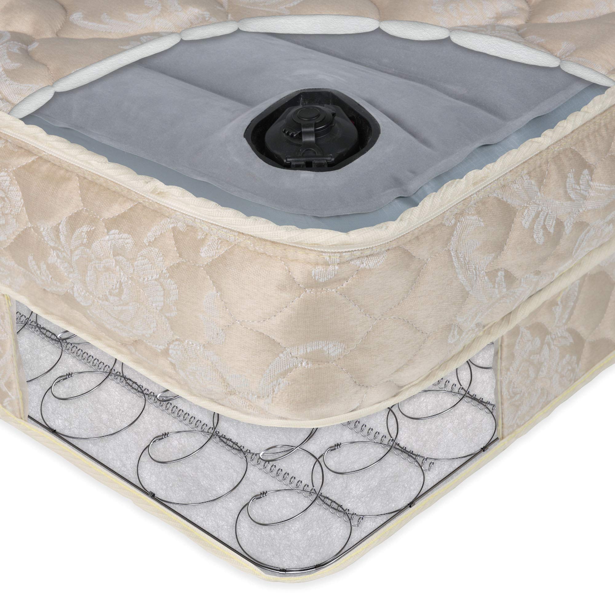 Leggett & Platt AirDream Hypoallergenic Inflatable Mattress with Electric Hand Pump for Sleeper Sofas, 52" Full