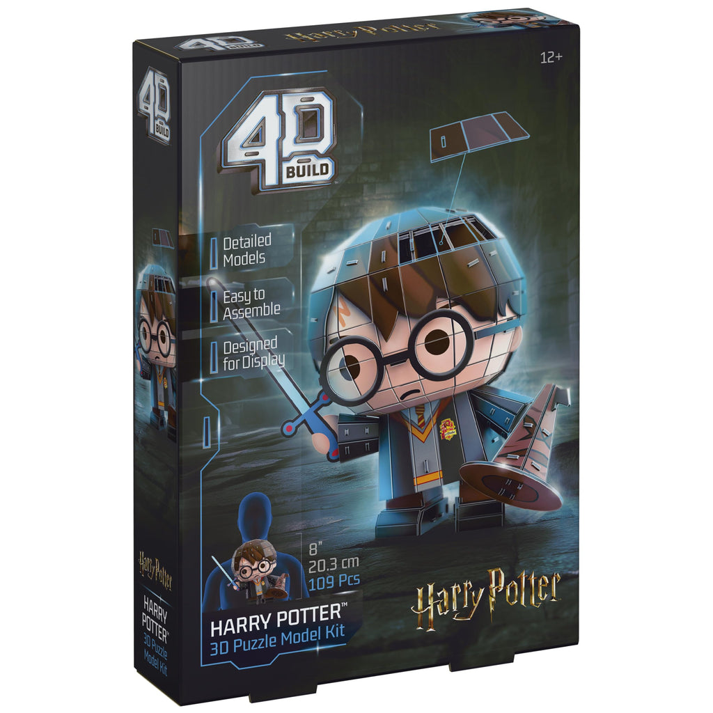 4D Build, Harry Potter Hogwarts Express 3D Model Kit, Harry Potter Collectibles & Desk Decor, Adult Puzzle, Building Toys, 181 Pieces, 3D Puzzles, Gift Ideas for Ages 12 & Up