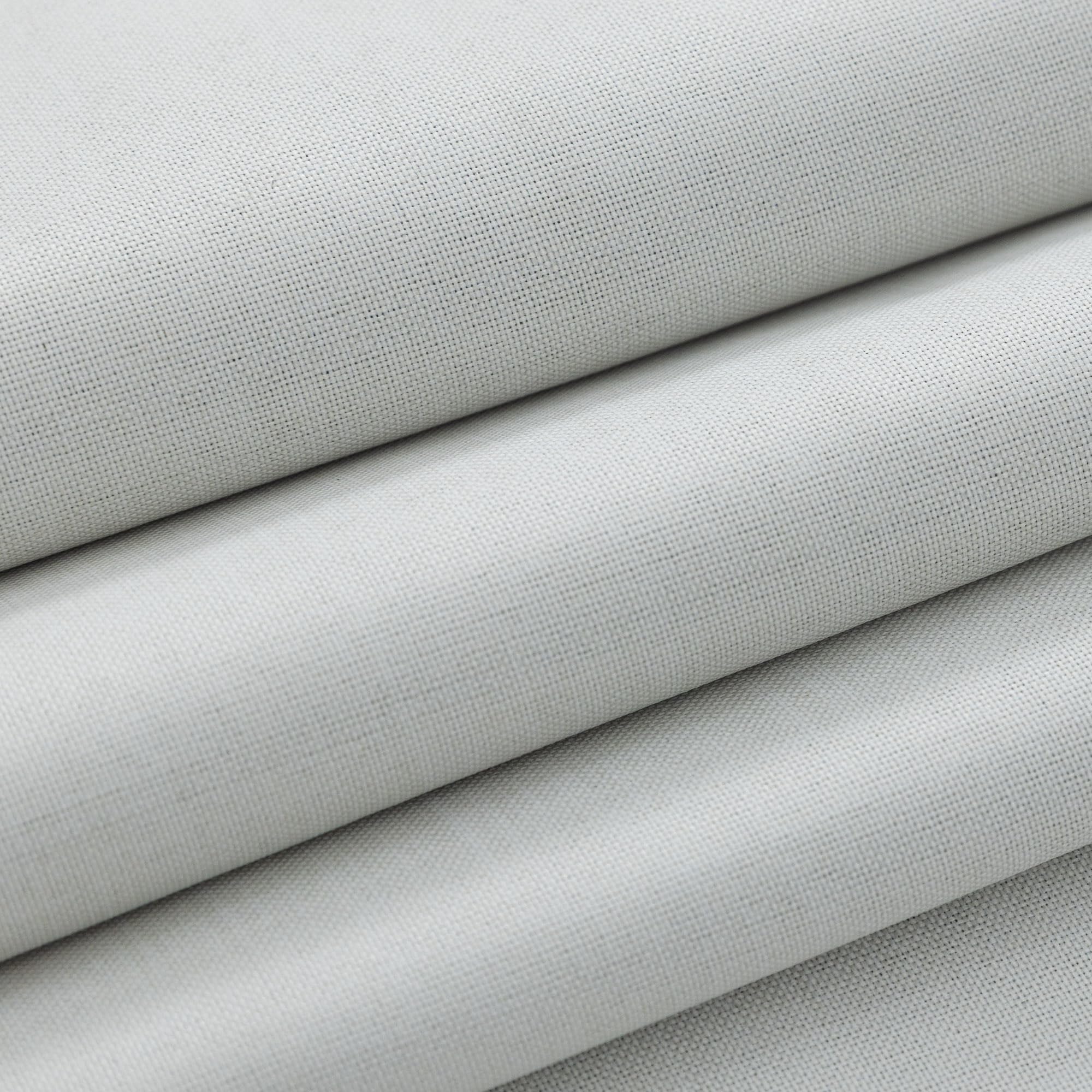 Short Small Linen Blackout Curtains 54 Inch Length 2 Panels Set for Bedroom Living Room Grommet 100% Black Out Linen Drapes Room Darkening Window Curtains 54 Inches Long Dark Gray