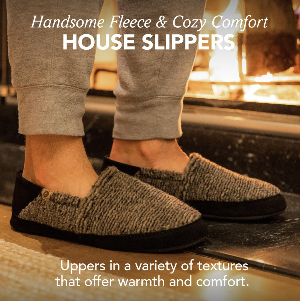 Acorn Men's Memory Foam Slippers