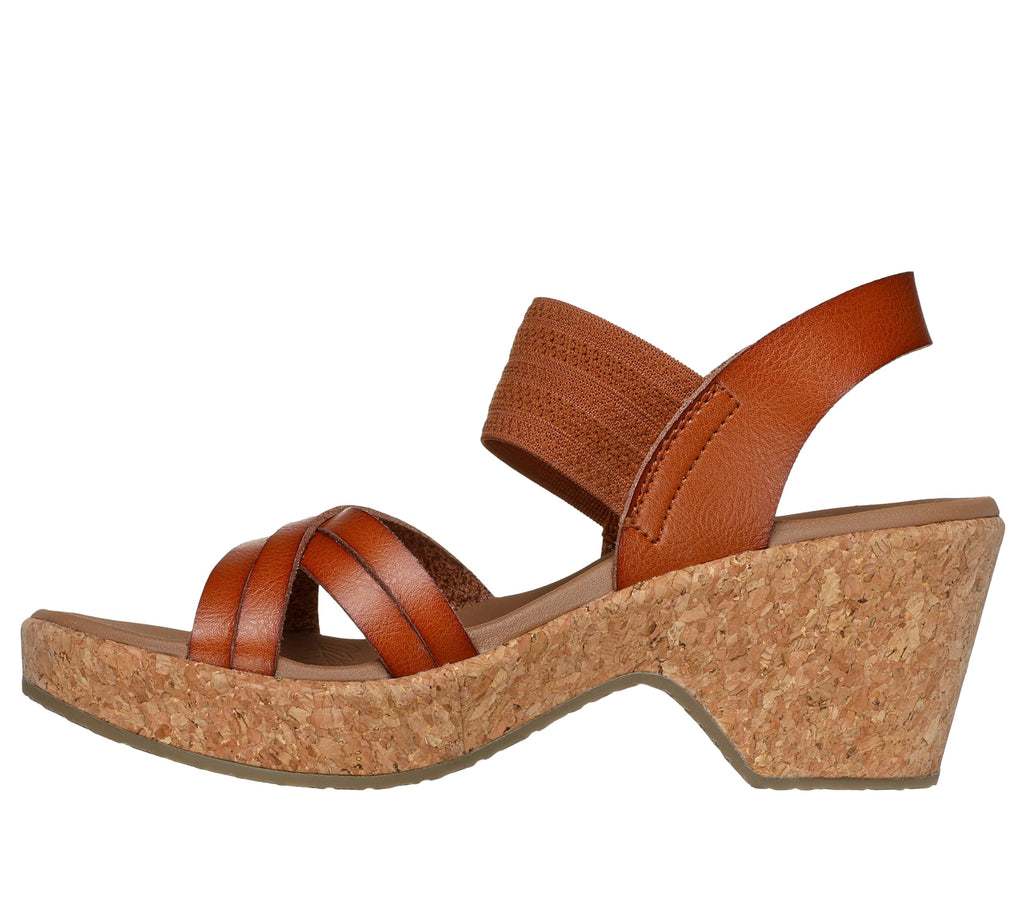 Skechers womens Brystol - Night SkiesWedge Sandal
