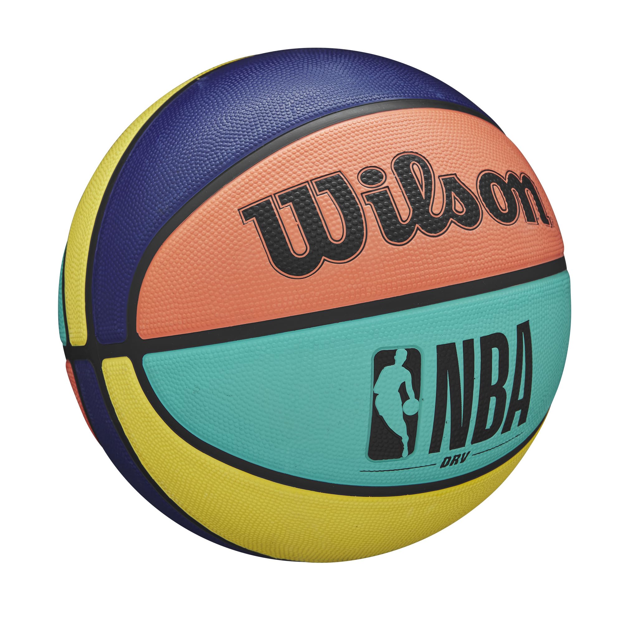 WILSON NBA DRV Outdoor Basketball - Indigo/Beige, Size 5-27.5"