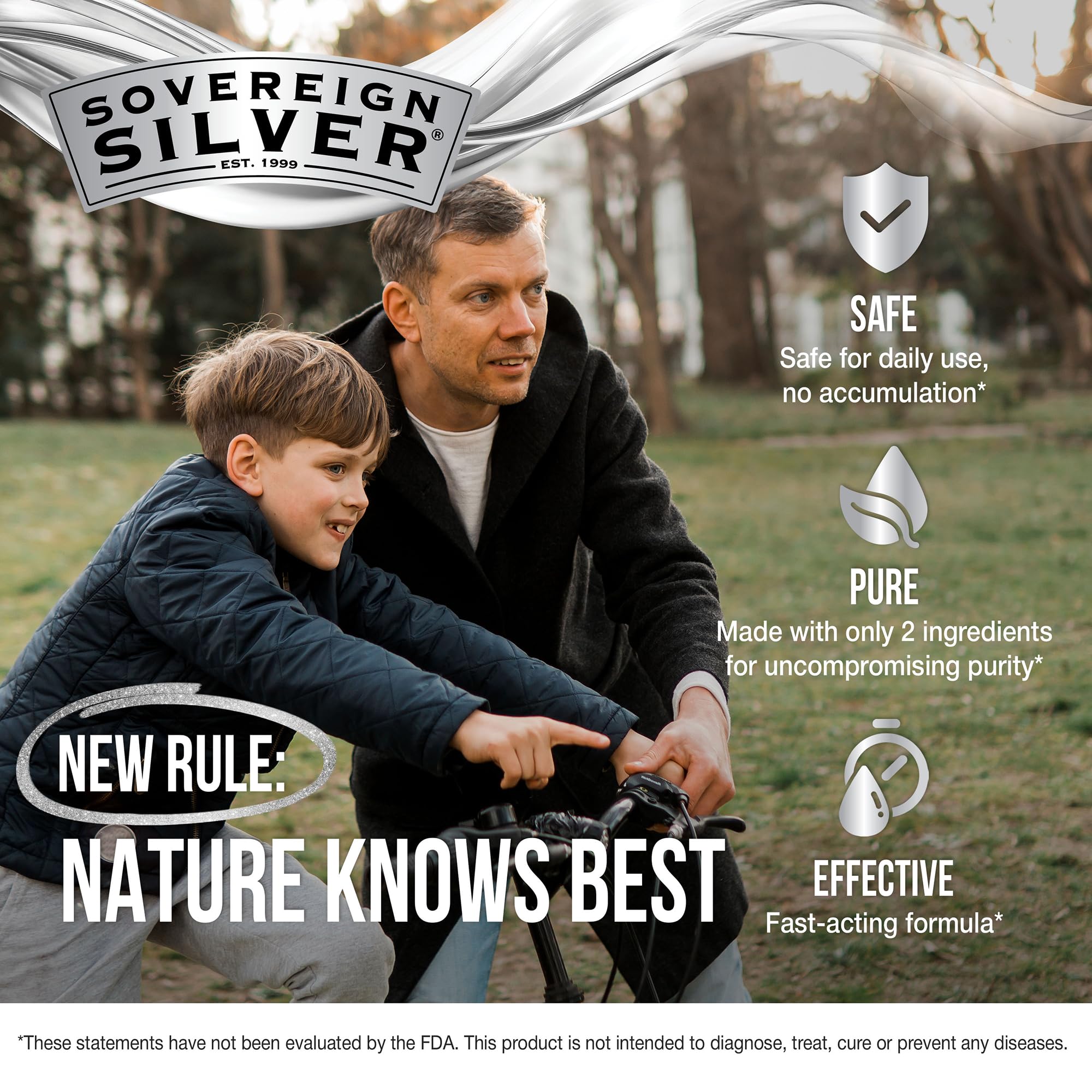 Sovereign Silver Kids Immune Support - Colloidal Silver, Bio-Active Silver Hydrosol, 10 ppm, Liquid Dropper, 4 Fl Oz, (118 mL)