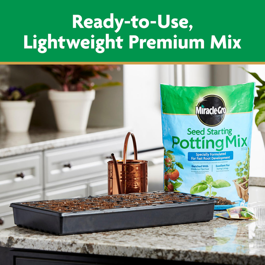 Miracle-Gro Seed Starting Potting Mix, 8 qt.