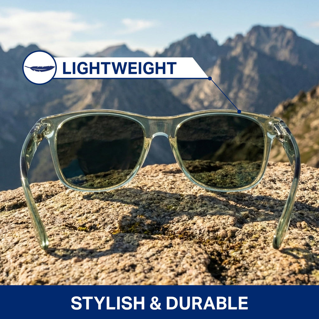 Blenders Eyewear M Class X2 – Polarized Sunglasses – Round Lens, Spring Loaded Hinge – 100% UV Protection – For Men & Women