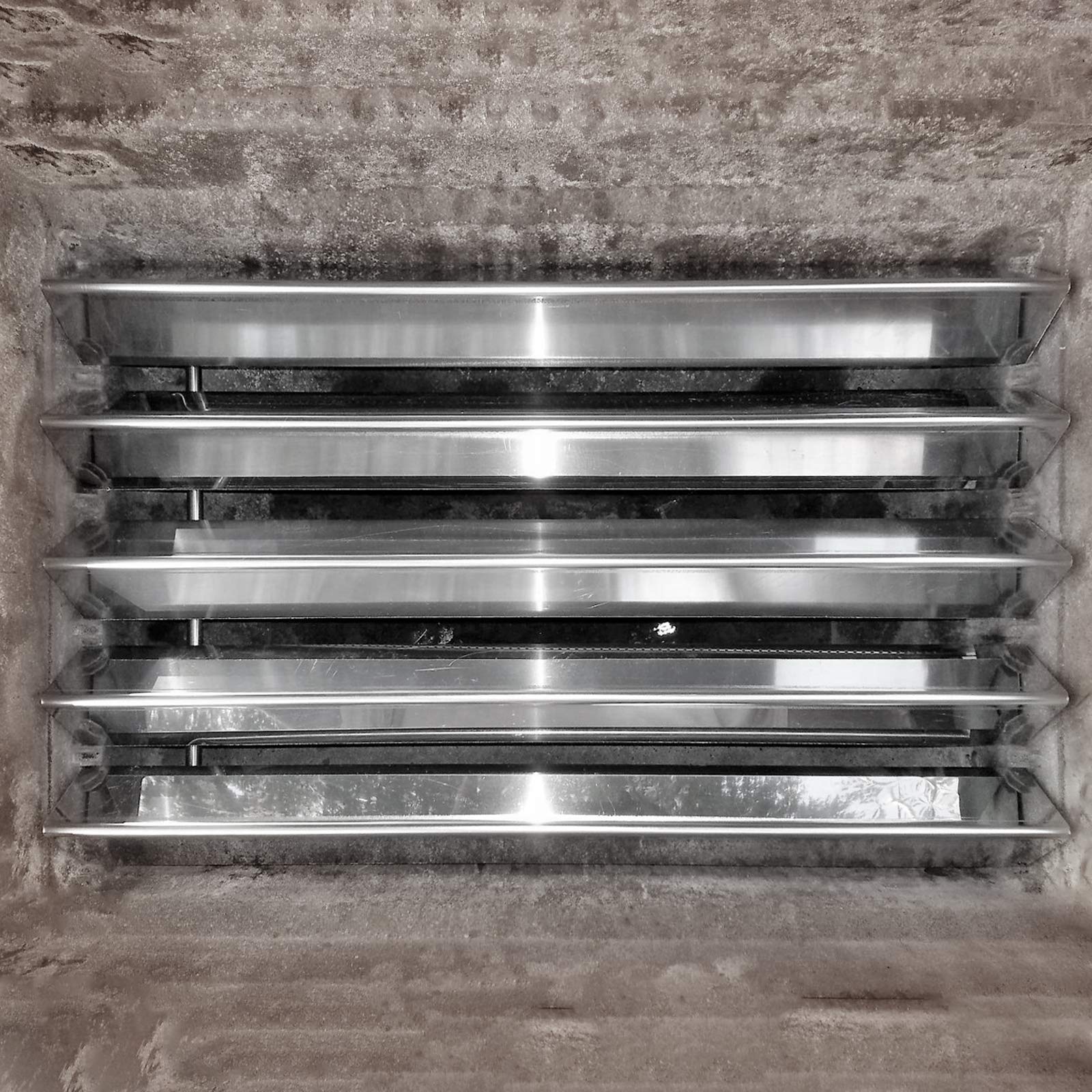 Hongso 21.5 Inch Flavorizer Bars 7535 for Weber Genesis Silver A, Spirit 200 Series E210 S210 (with Side Mounted Control), Spirit 500 Gas Grill Models, Heat Plate Replacement 7534 65902 8217, 5-PC
