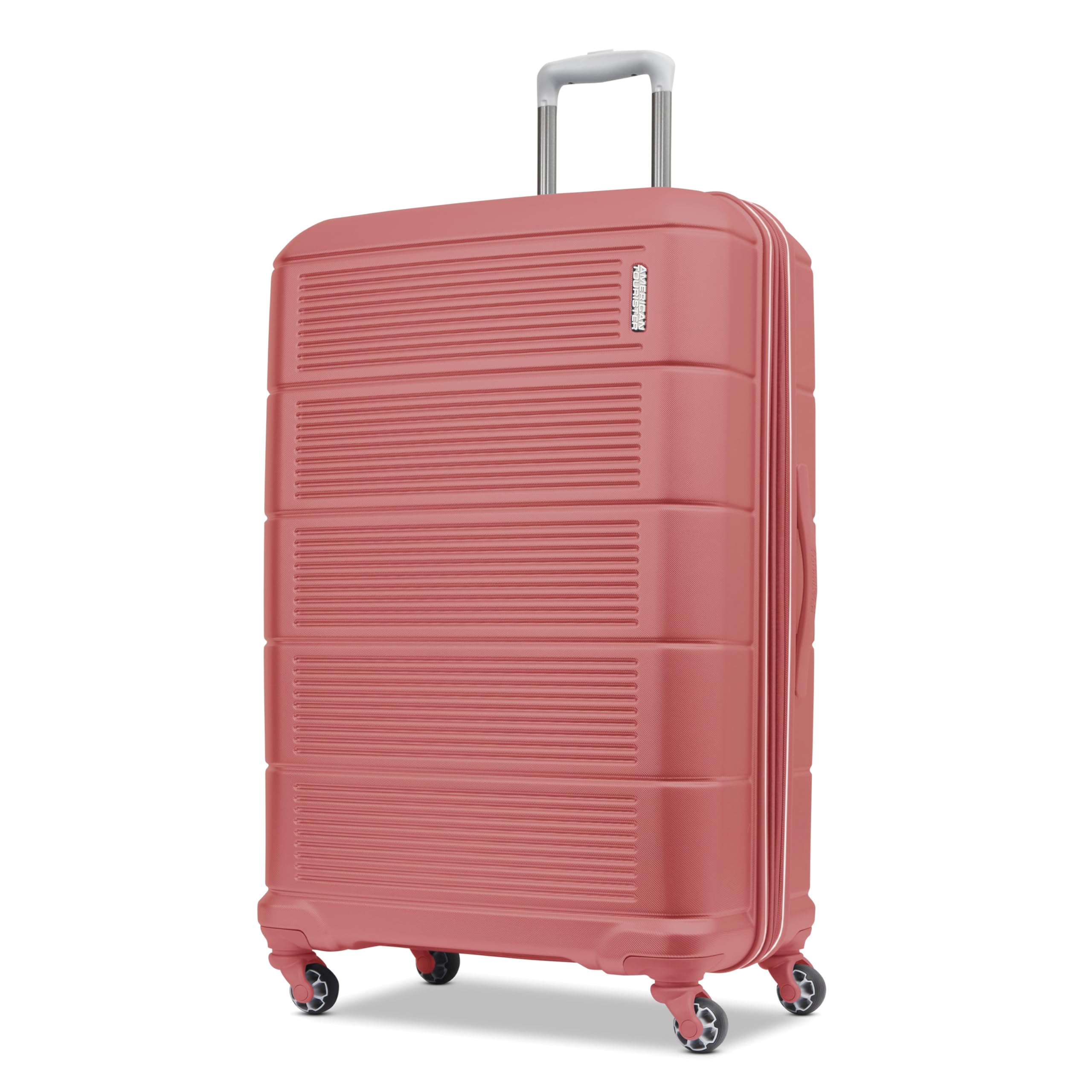 American Tourister Stratum 2.0 Expandable Hardside Luggage with Spinner Wheels, 2-Piece Set 20/28, Blue