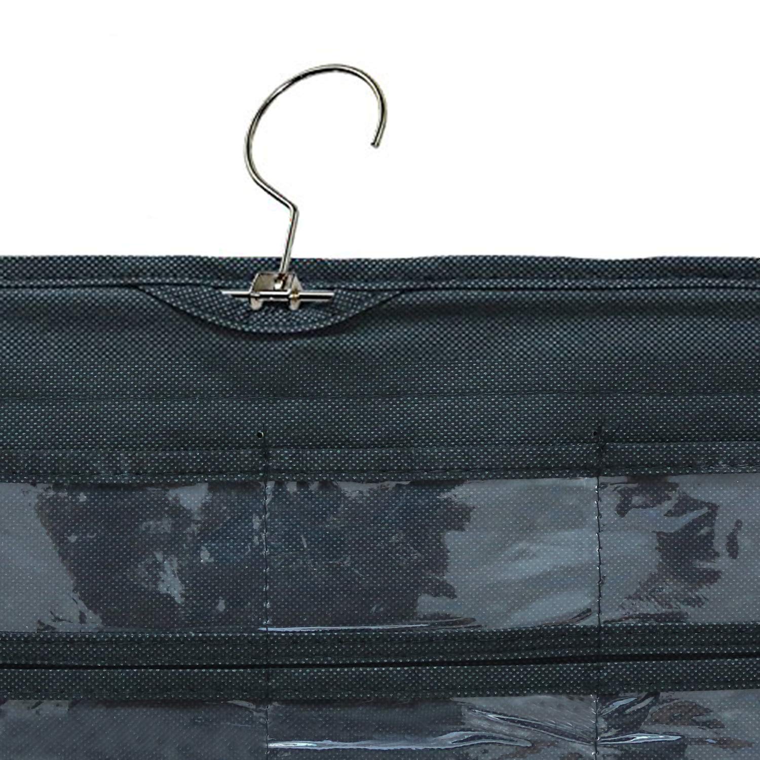 BB Brotrade Hanging Jewelry Organizer,Accessories Organizer,80 Pocket Organizer for Holding Jewelries（Beige）
