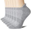 CS CELERSPORT 6 Pairs Ankle Athletic Running Socks Low Cut Sports Tab Socks for Men and Women