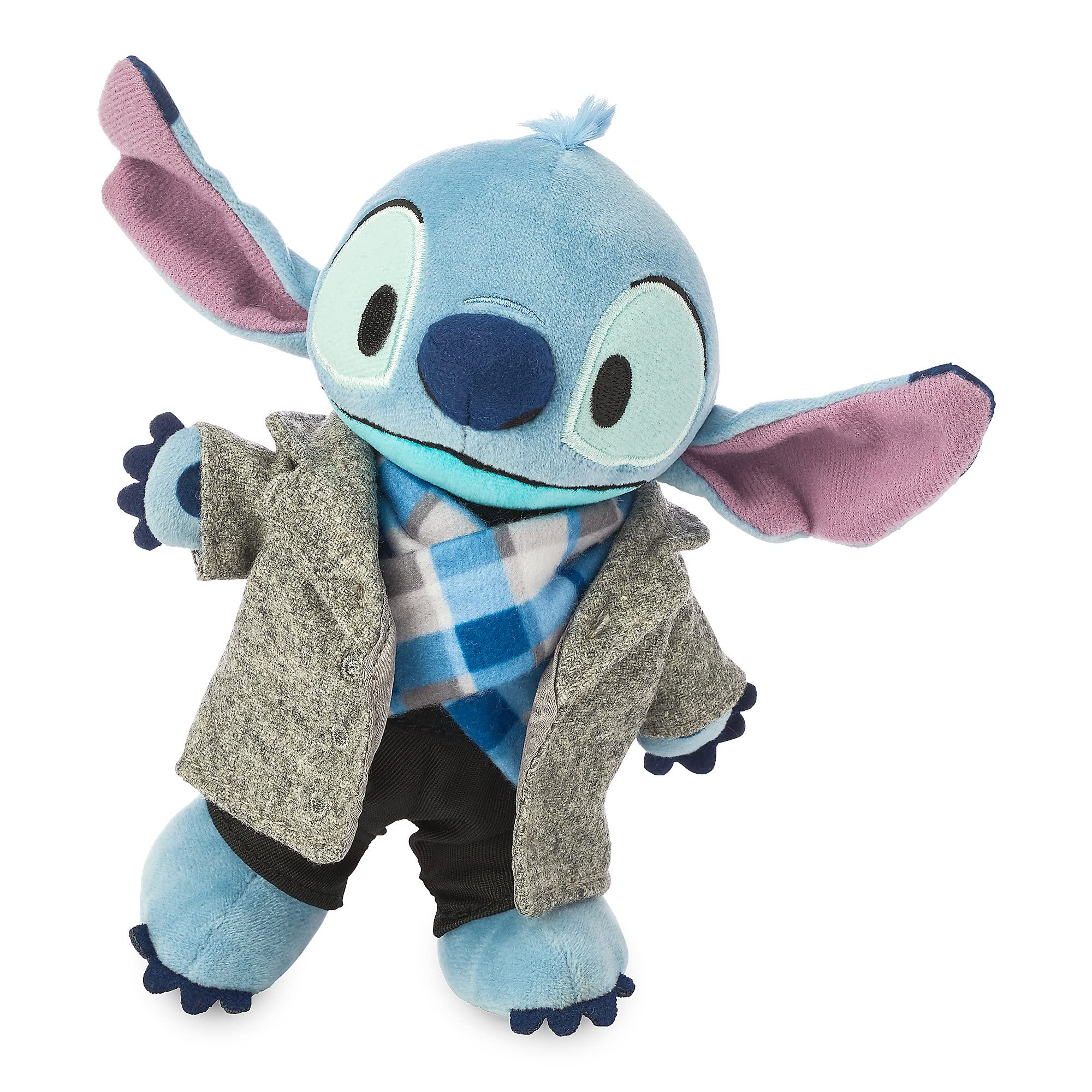 Disney Store Official Angel nuiMOs Plushie - Soft Plush with Embroidered Features, Poseable Hands & Turning Head, Magnetic Hands for Holding, 6 Inches, Dress Up with nuiMOs Outfits