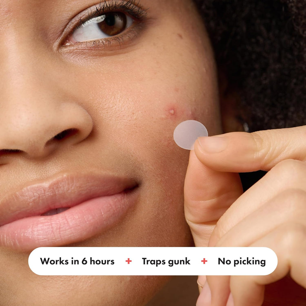 Mighty Patch Original Patch from Hero Cosmetics - #1 Hydrocolloid Acne Pimple Patches for Face, Shrinking Zits & Whiteheads in 1 Use, Nighttime Spot Pimple Stickers for Face, 36 Count