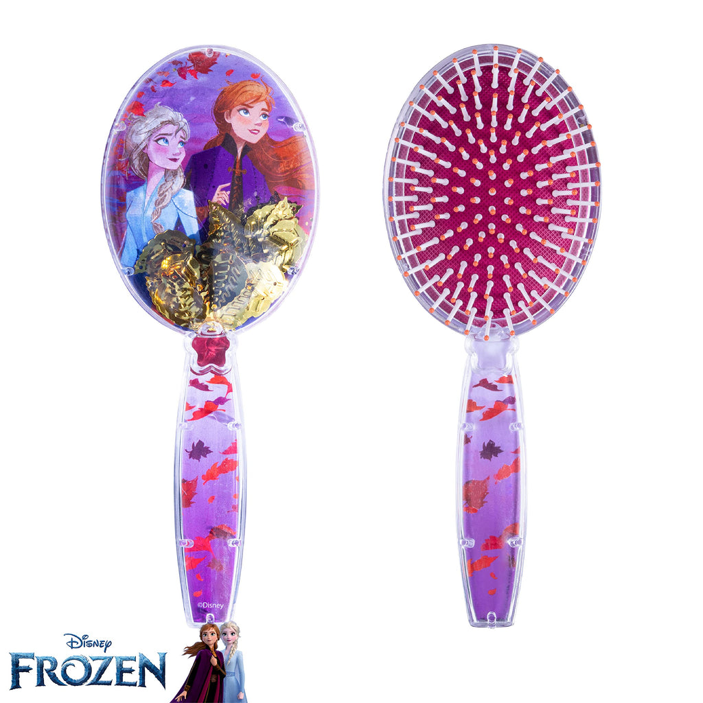 CoComelon Hair Brush with Magical Sparkling Stars Confetti HairBrush, Green - Kids Hair Brush Ages 3+
