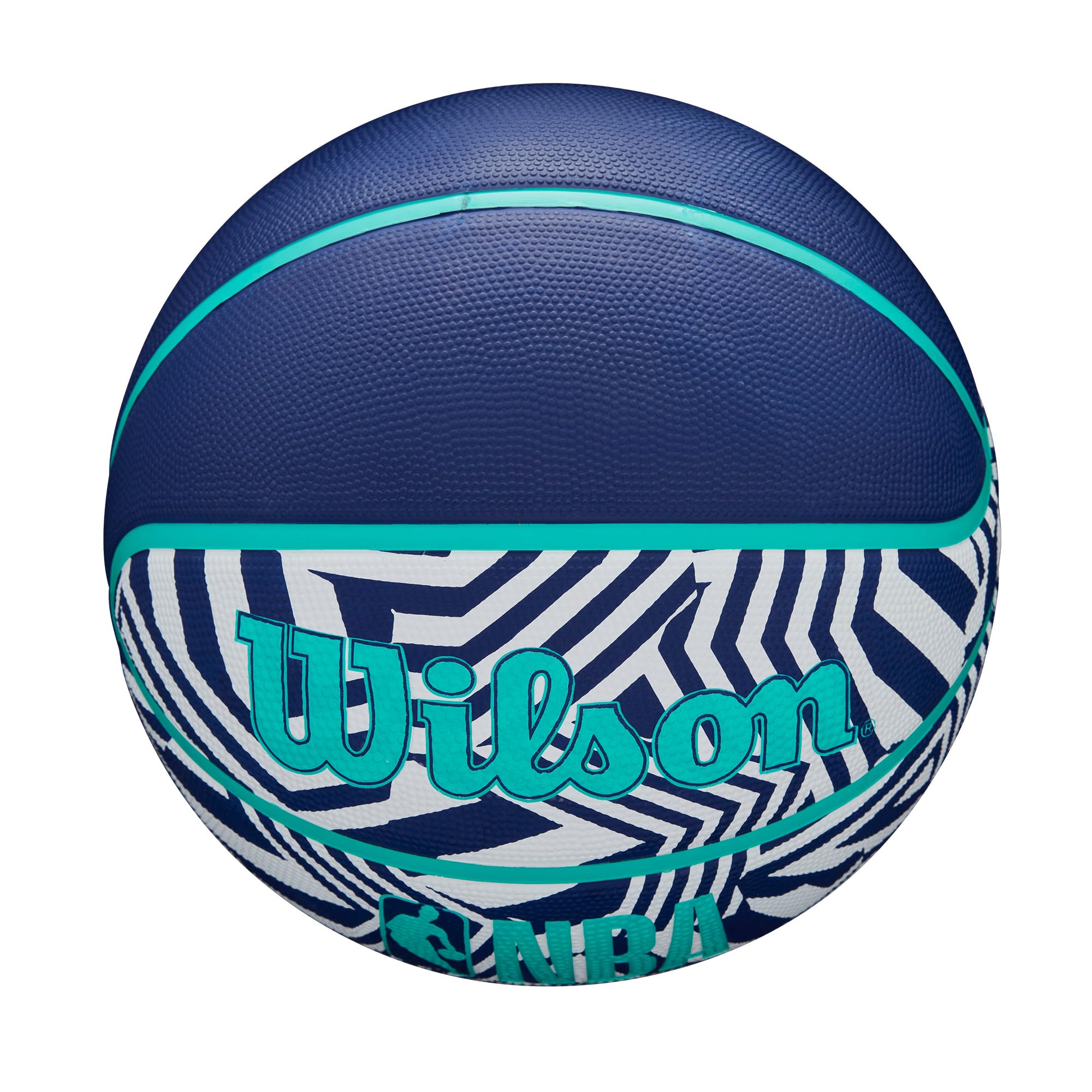 WILSON NBA DRV Outdoor Basketball - Indigo/Beige, Size 5-27.5"
