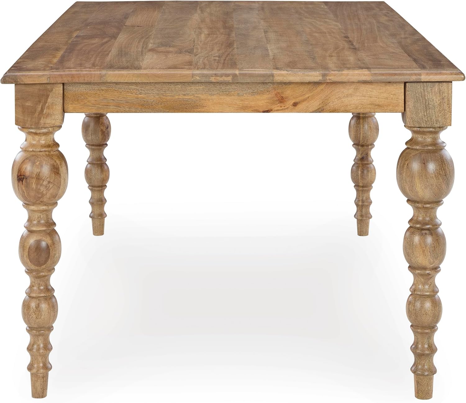 Signature Design by Ashley Rybergston Casual Dining Table with 4 Legs, Light Brown