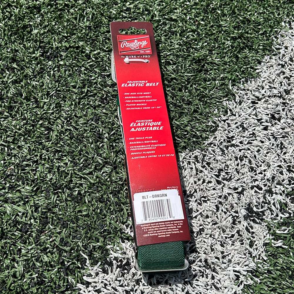 Rawlings | Elastic Game Day Belt | Baseball/Softball | Adult/Youth | Multiple Colors