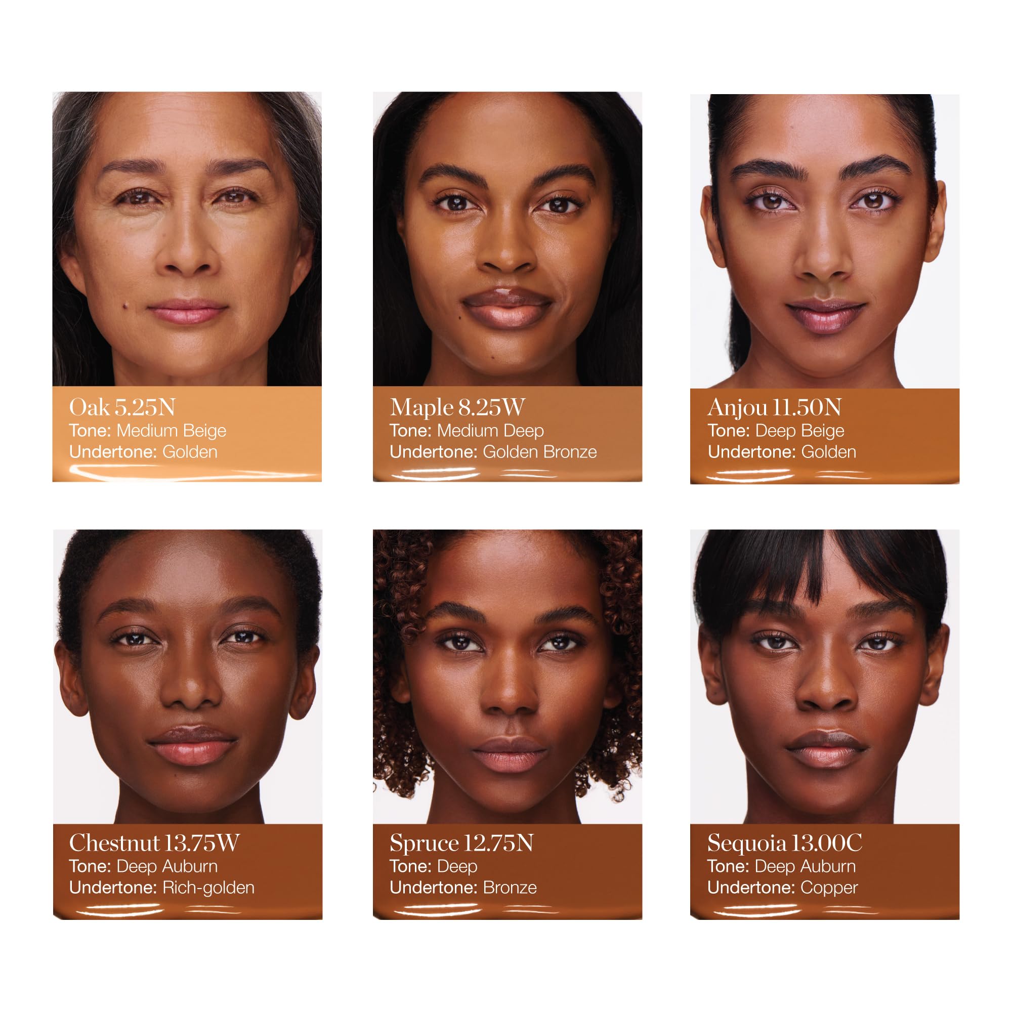 Ogee Complexion Perfecting Liquid Foundation - Lightweight Tinted Moisturizer For Face (Acacia 12.25C - Deep, Red Undertones) - with Vitamin C & Jojoba Oil - Certified Organic & Made in USA