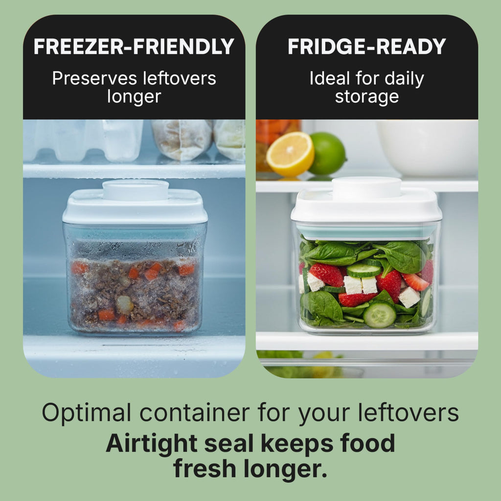 Bop Top Airtight Food Storage Containers with Lid 13.5 Cups / 108 oz | Kitchen Canister Sets | Air Tight Pantry Container | Pop Top Dry Food Storage Containers for Snacks, Sugar, Flour, Baking, Pasta