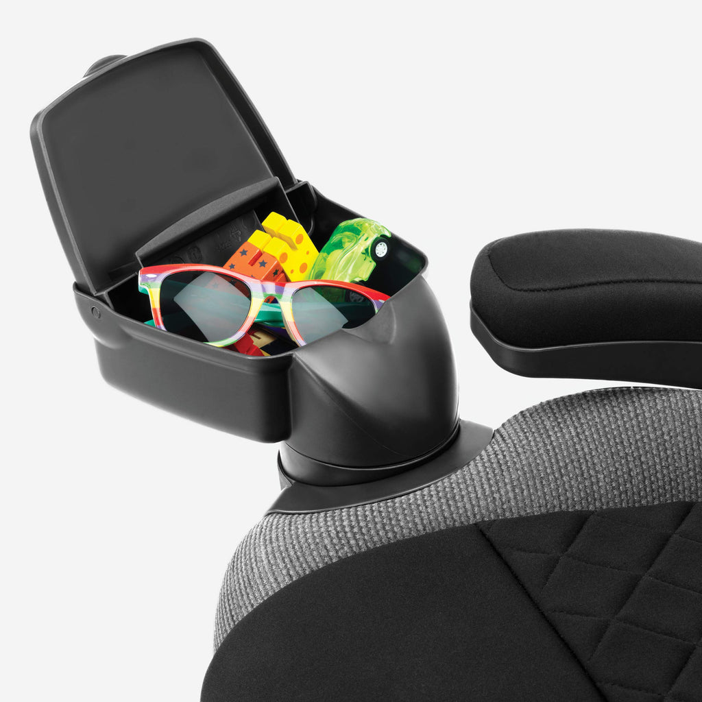 Chicco KidFit Adapt Plus 2-in-1 Belt-Positioning Booster Car Seat, Backless and High Back Booster Seat, for Children Aged 4 Years and up and 40-100 lbs., Vapor/Grey